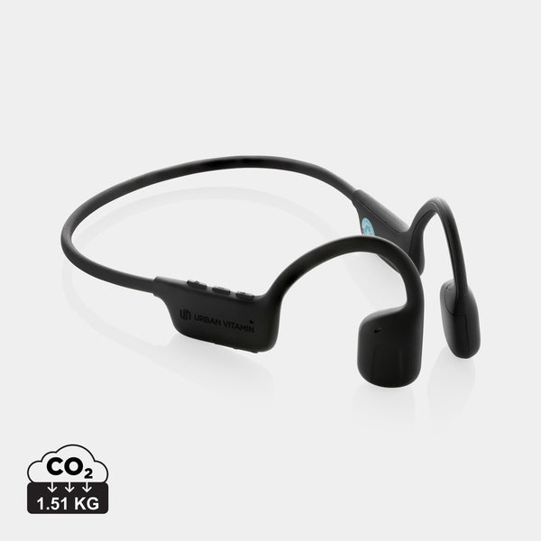 Carica l'immagine nel visualizzatore di Gallery, cuffie bluetooth personalizzate in rpc, abs riciclato colore nero_nero 121704867 DET09
