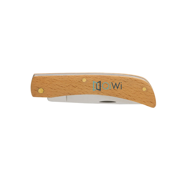 Carica l'immagine nel visualizzatore di Gallery, coltellini multifunzione pubblicitari in fsc® legno, acciaio inossidabile colore marrone_marrone 121713117 DET09

