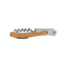 Carica l'immagine nel visualizzatore di Gallery, cavatappi apribottiglie e tappi pubblicitari in fsc® legno, acciaio inossidabile colore marrone_marrone 121713119 DET03
