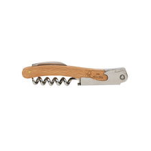 Carica l'immagine nel visualizzatore di Gallery, cavatappi apribottiglie e tappi pubblicitari in fsc® legno, acciaio inossidabile colore marrone_marrone 121713119 DET04
