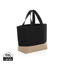 Carica l&#39;immagine nel visualizzatore di Gallery, borse frigo e sacche termiche personalizzate in canapa riciclato colore nero_nero 121713964 DET01
