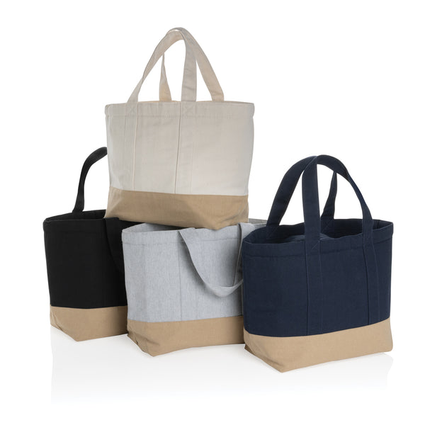 Carica l&#39;immagine nel visualizzatore di Gallery, borse frigo e sacche termiche personalizzate in canapa riciclato colore blu-navy_blu 121713964 DET07
