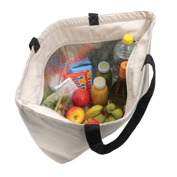 Carica l&#39;immagine nel visualizzatore di Gallery, borse frigo e sacche termiche da personalizzare in canapa riciclato, peva colore off-white_bianco 121713965 DET07
