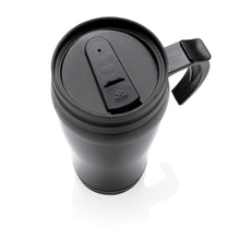 Carica l&#39;immagine nel visualizzatore di Gallery, tazze termiche e bicchieri con tappo personalizzate in pp, acciaio inossidabile colore nero_nero 121714930 DET06

