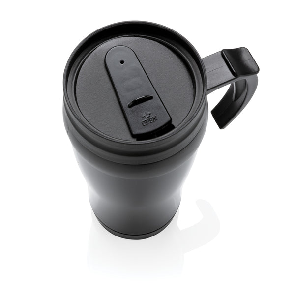 Carica l&#39;immagine nel visualizzatore di Gallery, tazze termiche e bicchieri con tappo personalizzate in pp, acciaio inossidabile colore nero_nero 121714930 DET09
