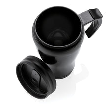 Carica l&#39;immagine nel visualizzatore di Gallery, tazze termiche e bicchieri con tappo personalizzate in pp, acciaio inossidabile colore nero_nero 121714930 DET07
