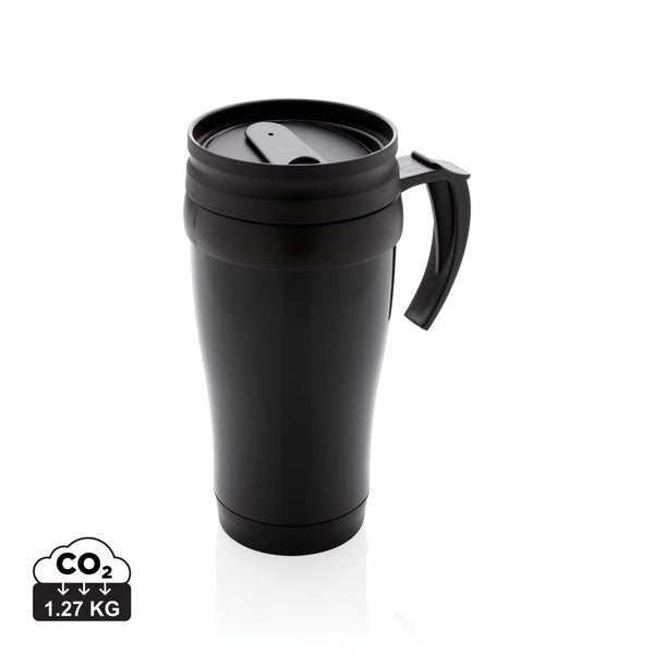 Carica l&#39;immagine nel visualizzatore di Gallery, tazze termiche e bicchieri con tappo personalizzate in pp, acciaio inossidabile colore nero_nero 121714930 DET09
