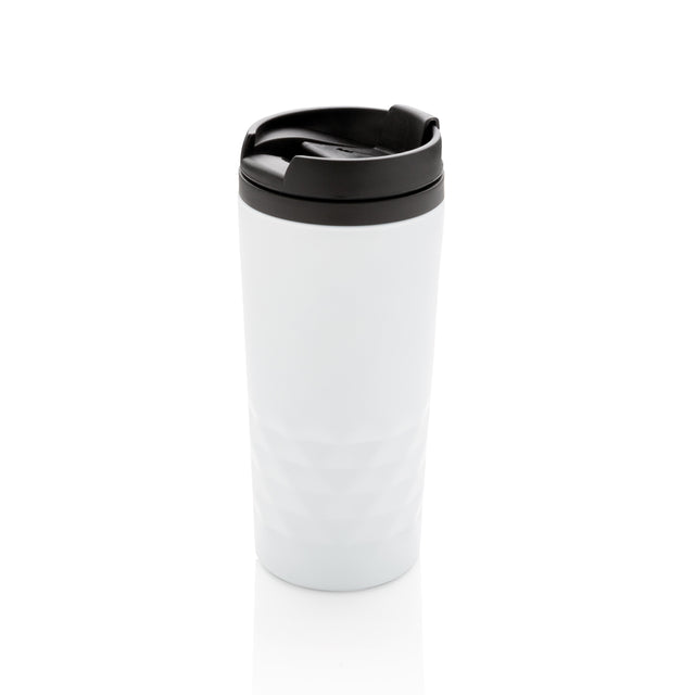 tazze termiche e bicchieri con tappo da personalizzare in acciaio inossidabile, pp colore bianco_bianco 121714953 VAR02