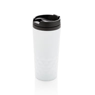 tazze termiche e bicchieri con tappo da personalizzare in acciaio inossidabile, pp colore bianco_bianco 121714953 VAR02