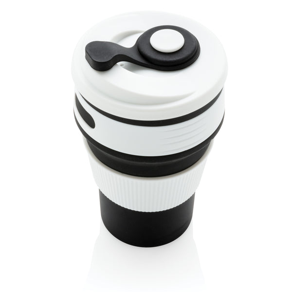 Carica l&#39;immagine nel visualizzatore di Gallery, tazze termiche e bicchieri con tappo personalizzate in silicone, pp colore nero_nero 121714977 DET09
