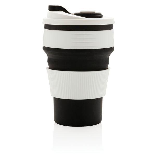 Carica l&#39;immagine nel visualizzatore di Gallery, tazze termiche e bicchieri con tappo personalizzate in silicone, pp colore nero_nero 121714977 DET09
