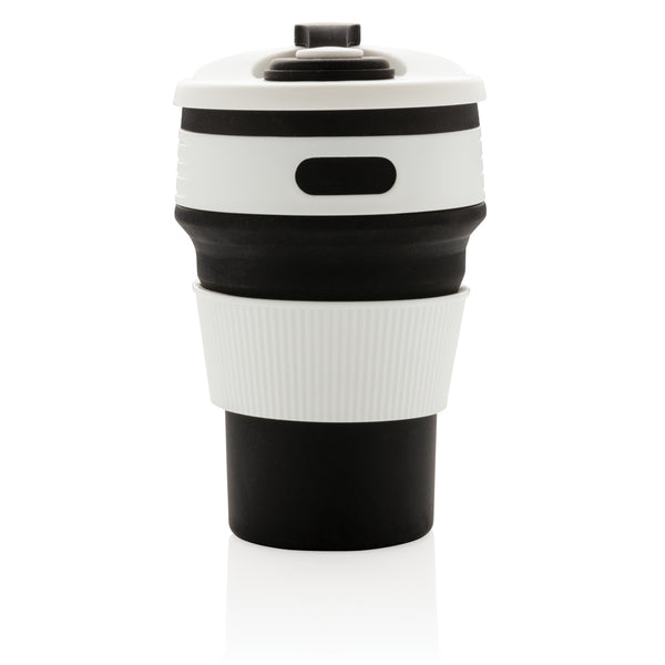 Carica l&#39;immagine nel visualizzatore di Gallery, tazze termiche e bicchieri con tappo personalizzate in silicone, pp colore nero_nero 121714977 DET09

