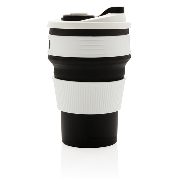 Carica l&#39;immagine nel visualizzatore di Gallery, tazze termiche e bicchieri con tappo personalizzate in silicone, pp colore nero_nero 121714977 DET09
