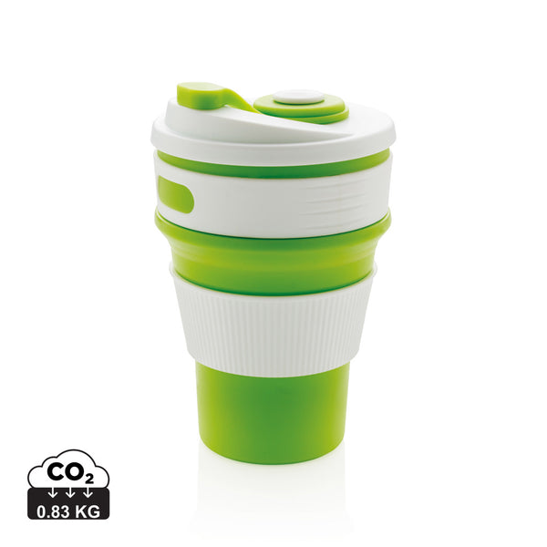 Carica l&#39;immagine nel visualizzatore di Gallery, tazze termiche e bicchieri con tappo personalizzate in silicone, pp colore verde_verde 121714977 DET09
