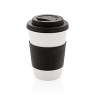 tazze termiche e bicchieri con tappo personalizzate in pp, silicone colore nero_nero 121714984 VAR01