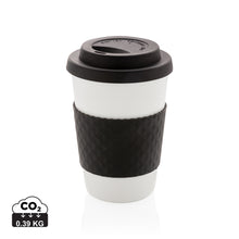 Carica l&#39;immagine nel visualizzatore di Gallery, tazze termiche e bicchieri con tappo personalizzate in pp, silicone colore nero_nero 121714984 DET01
