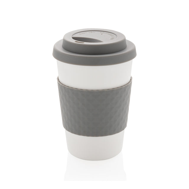 tazze termiche e bicchieri con tappo personalizzate in pp, silicone colore grigio_grigio 121714984 VAR02