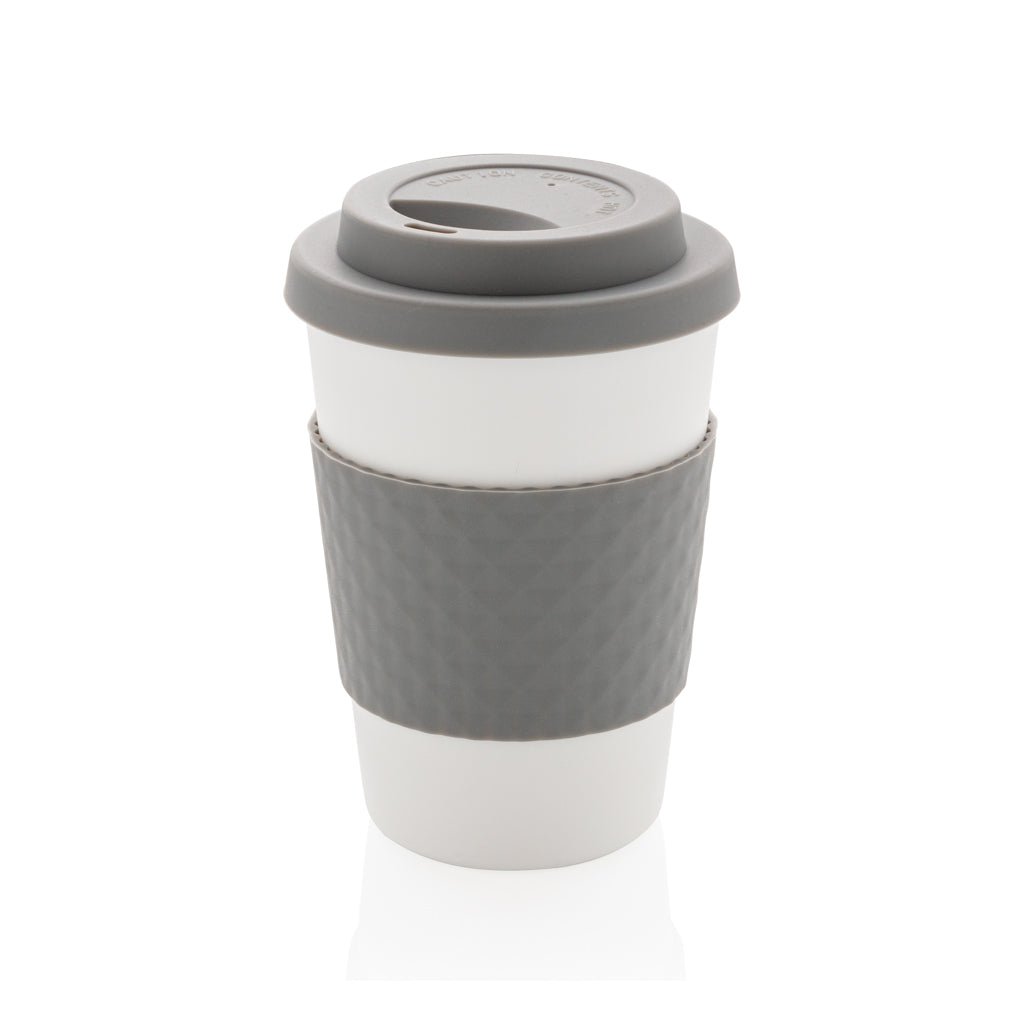 tazze termiche e bicchieri con tappo personalizzate in pp, silicone colore grigio_grigio 121714984 VAR02