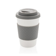 tazze termiche e bicchieri con tappo personalizzate in pp, silicone colore grigio_grigio 121714984 VAR02