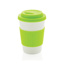 Carica l&#39;immagine nel visualizzatore di Gallery, tazze termiche e bicchieri con tappo personalizzate in pp, silicone colore verde_verde 121714984 VAR05
