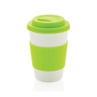 tazze termiche e bicchieri con tappo personalizzate in pp, silicone colore verde_verde 121714984 VAR05