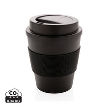 Carica l&#39;immagine nel visualizzatore di Gallery, tazze termiche e bicchieri con tappo personalizzate in pp, silicone colore nero_nero 121714985 DET01
