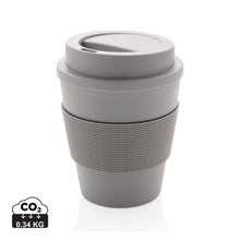 Carica l&#39;immagine nel visualizzatore di Gallery, tazze termiche e bicchieri con tappo personalizzate in pp, silicone colore grigio_grigio 121714985 DET01
