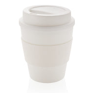 tazze termiche e bicchieri con tappo da personalizzare in pp, silicone colore bianco_bianco 121714985 VAR03