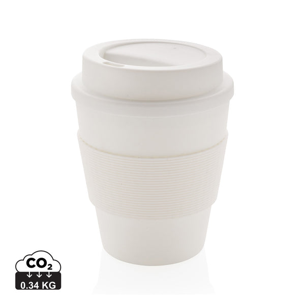 Carica l&#39;immagine nel visualizzatore di Gallery, tazze termiche e bicchieri con tappo da personalizzare in pp, silicone colore bianco_bianco 121714985 DET08
