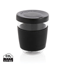 Carica l&#39;immagine nel visualizzatore di Gallery, tazze termiche e bicchieri con tappo personalizzate in vetro, silicone colore nero_nero 121714987 DET01
