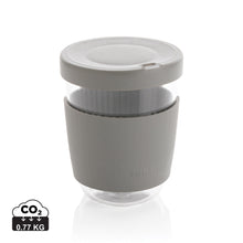 Carica l&#39;immagine nel visualizzatore di Gallery, tazze termiche e bicchieri con tappo personalizzate in vetro, silicone colore grigio_grigio 121714987 DET01
