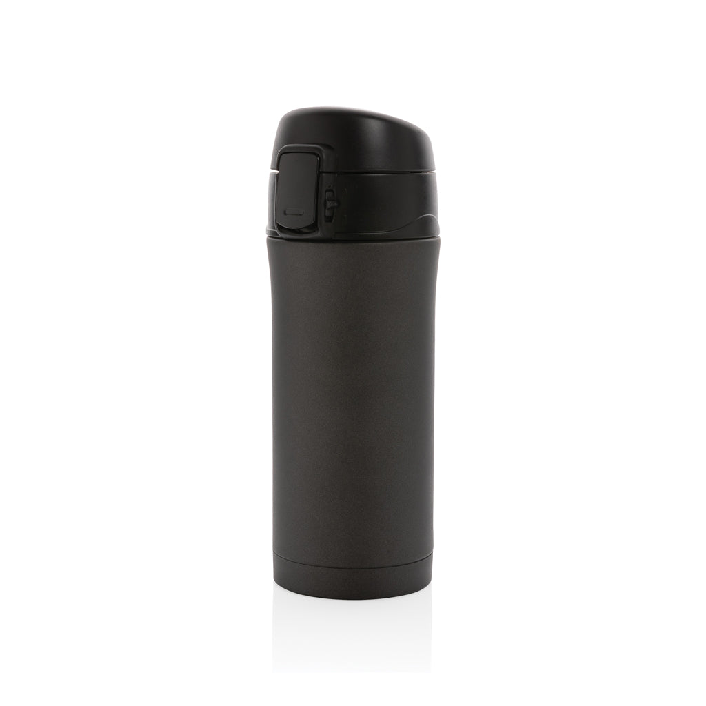 tazze termiche e bicchieri con tappo personalizzate in acciaio inossidabile, pp colore nero_nero 121714993 VAR01