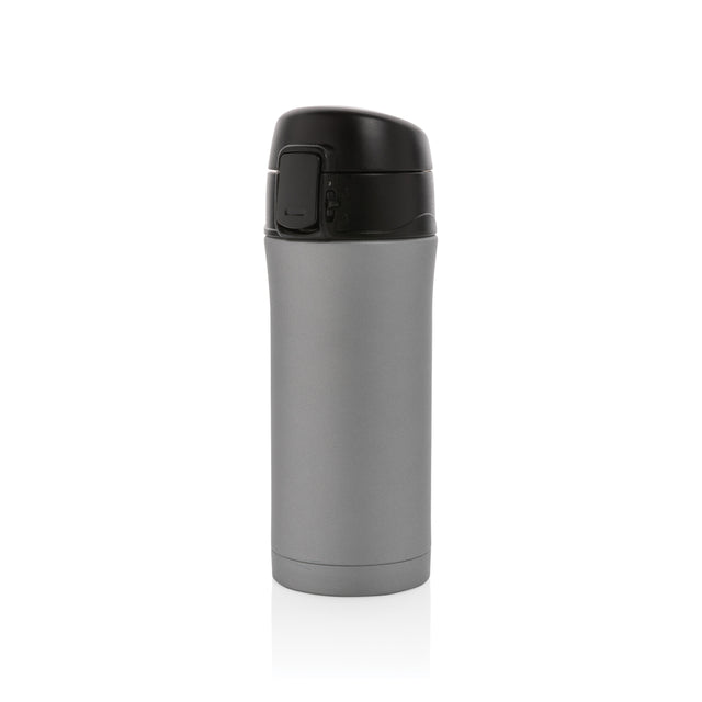 tazze termiche e bicchieri con tappo personalizzate in acciaio inossidabile, pp colore grigio_grigio 121714993 VAR02