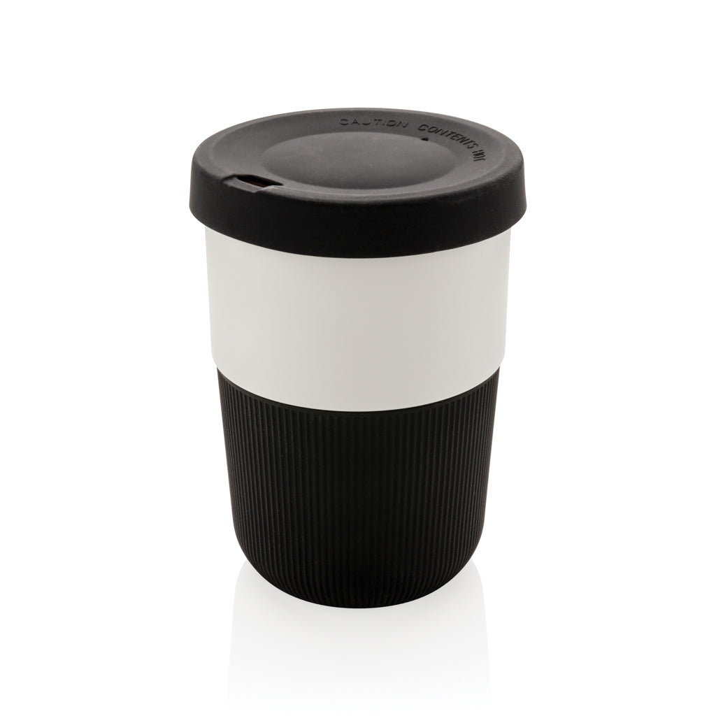 tazze termiche e bicchieri con tappo personalizzate in pla, silicone colore nero_nero 121715000 VAR01