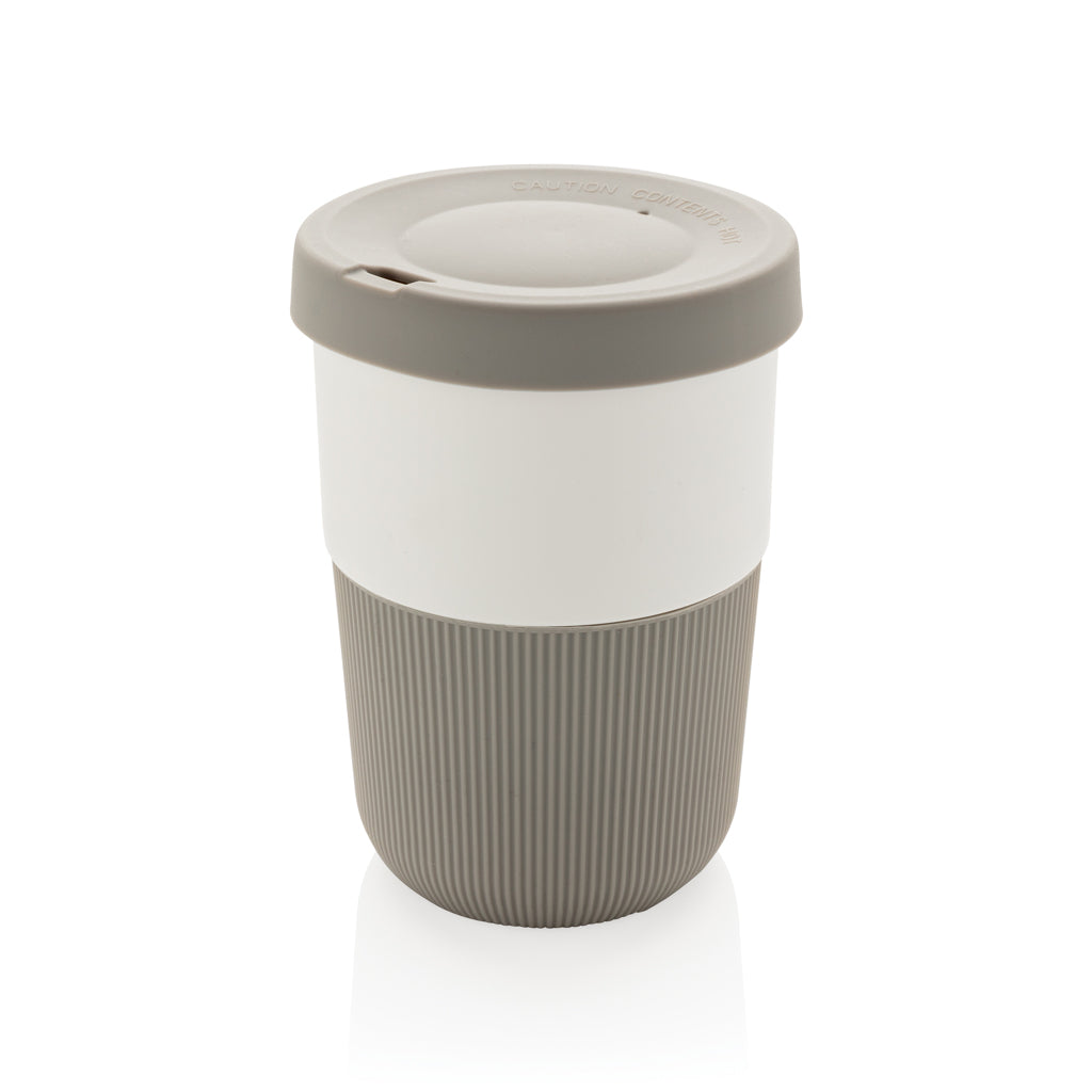 tazze termiche e bicchieri con tappo personalizzate in pla, silicone colore grigio_grigio 121715000 VAR02