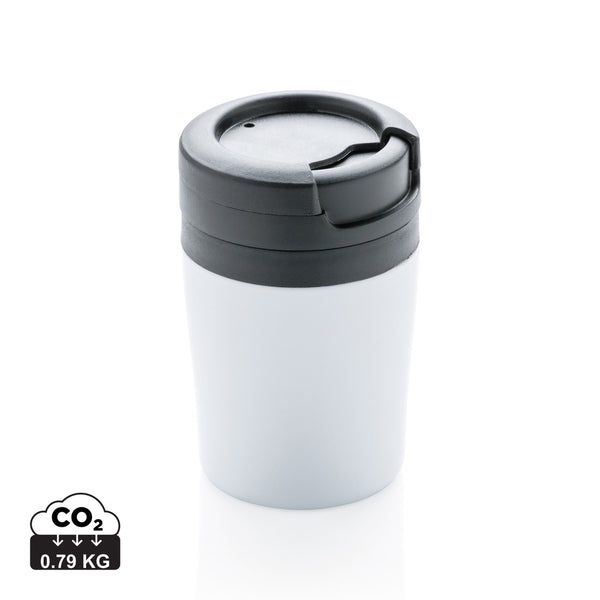 Carica l&#39;immagine nel visualizzatore di Gallery, tazze termiche e bicchieri con tappo da personalizzare in pp, acciaio inossidabile colore bianco_bianco 121715009 DET09
