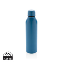 Carica l&#39;immagine nel visualizzatore di Gallery, borracce termiche personalizzate in acciaio inossidabile riciclato, acciaio inossidabile riciclato colore blu_blu 121715021 DET01
