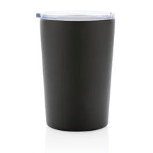 Carica l&#39;immagine nel visualizzatore di Gallery, tazze termiche e bicchieri con tappo personalizzate in acciaio inossidabile riciclato, acciaio inossidabile riciclato colore nero_nero 121715022 DET05
