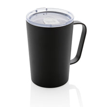 Carica l&#39;immagine nel visualizzatore di Gallery, tazze termiche e bicchieri con tappo personalizzate in acciaio inossidabile riciclato, acciaio inossidabile riciclato colore nero_nero 121715022 DET08
