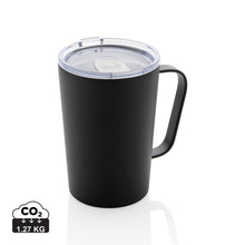 Carica l&#39;immagine nel visualizzatore di Gallery, tazze termiche e bicchieri con tappo personalizzate in acciaio inossidabile riciclato, acciaio inossidabile riciclato colore nero_nero 121715022 DET01
