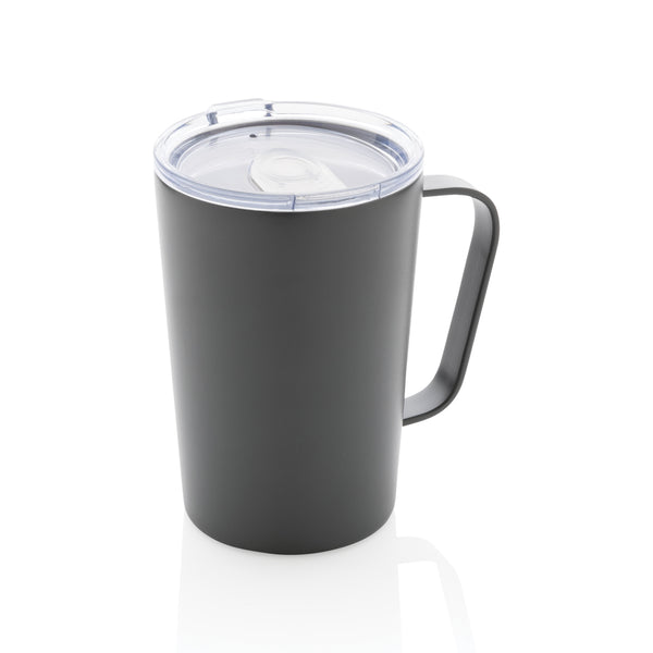 tazze termiche e bicchieri con tappo personalizzate in acciaio inossidabile riciclato, acciaio inossidabile riciclato colore carbon-fossile_grigio 121715022 VAR02