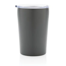 Carica l&#39;immagine nel visualizzatore di Gallery, tazze termiche e bicchieri con tappo personalizzate in acciaio inossidabile riciclato, acciaio inossidabile riciclato colore carbon-fossile_grigio 121715022 DET05
