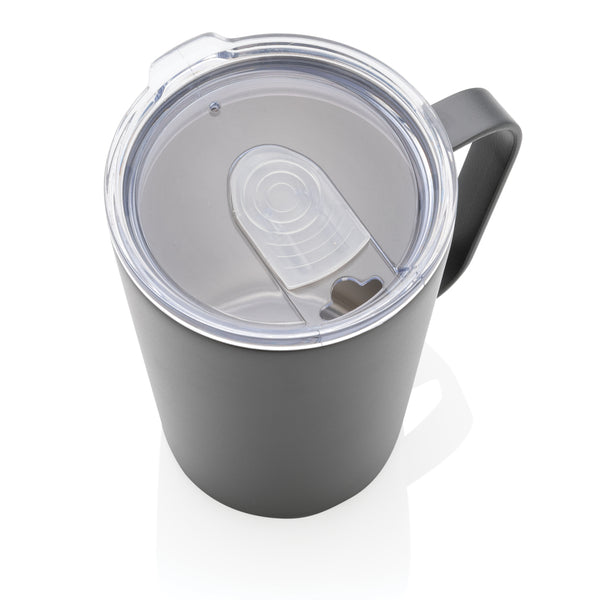 Carica l&#39;immagine nel visualizzatore di Gallery, tazze termiche e bicchieri con tappo personalizzate in acciaio inossidabile riciclato, acciaio inossidabile riciclato colore carbon-fossile_grigio 121715022 DET09
