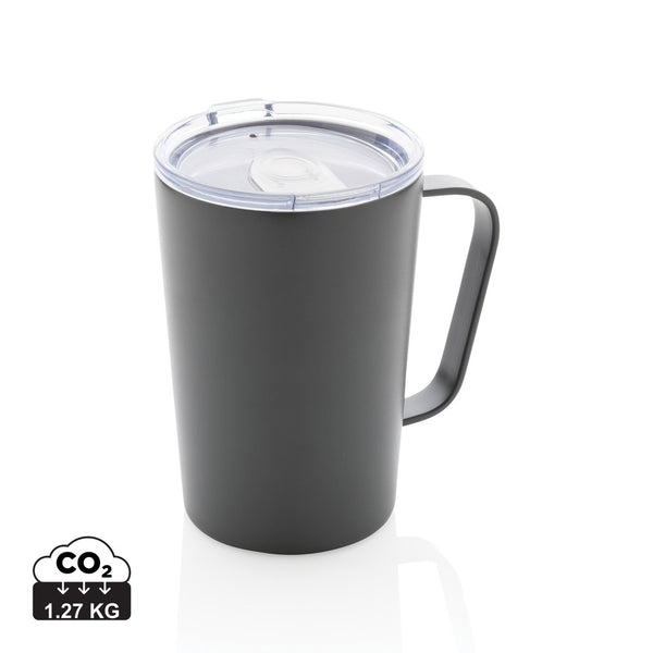 Carica l&#39;immagine nel visualizzatore di Gallery, tazze termiche e bicchieri con tappo personalizzate in acciaio inossidabile riciclato, acciaio inossidabile riciclato colore carbon-fossile_grigio 121715022 DET09
