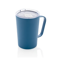 tazze termiche e bicchieri con tappo personalizzate in acciaio inossidabile riciclato, acciaio inossidabile riciclato colore blu_blu 121715022 VAR04