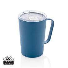 Carica l&#39;immagine nel visualizzatore di Gallery, tazze termiche e bicchieri con tappo personalizzate in acciaio inossidabile riciclato, acciaio inossidabile riciclato colore blu_blu 121715022 DET01
