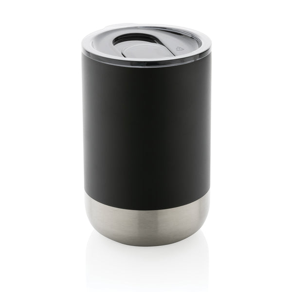 Carica l&#39;immagine nel visualizzatore di Gallery, tazze termiche e bicchieri con tappo personalizzate in acciaio inossidabile riciclato, acciaio inossidabile riciclato colore nero_nero 121715023 DET09
