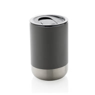 tazze termiche e bicchieri con tappo personalizzate in acciaio inossidabile riciclato, acciaio inossidabile riciclato colore carbon-fossile_grigio 121715023 VAR02