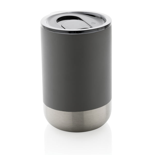 Carica l&#39;immagine nel visualizzatore di Gallery, tazze termiche e bicchieri con tappo personalizzate in acciaio inossidabile riciclato, acciaio inossidabile riciclato colore carbon-fossile_grigio 121715023 DET09
