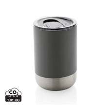 Carica l&#39;immagine nel visualizzatore di Gallery, tazze termiche e bicchieri con tappo personalizzate in acciaio inossidabile riciclato, acciaio inossidabile riciclato colore carbon-fossile_grigio 121715023 DET01

